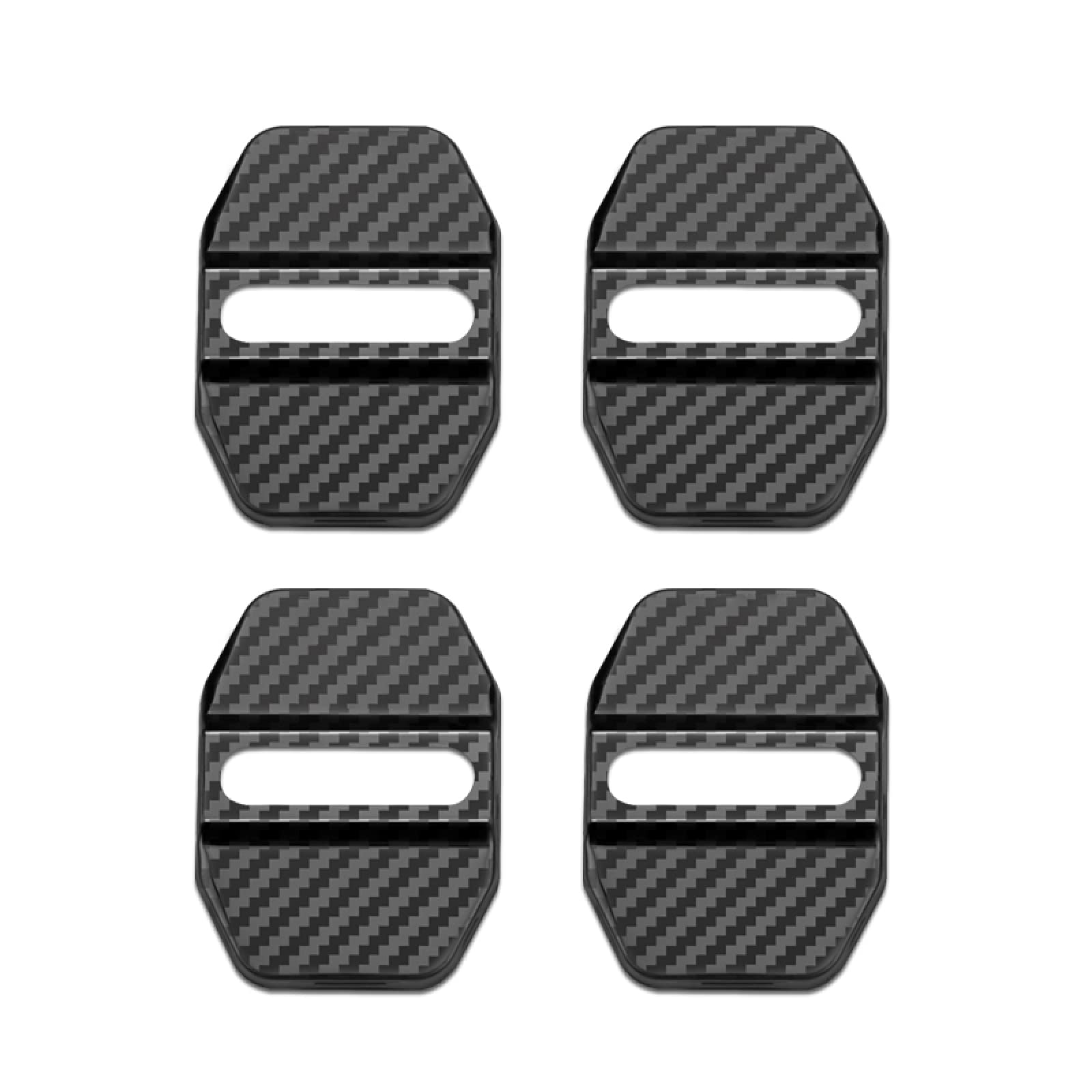 JTSGHRZ Auto-Carbon-Faser-Muster-Türschlossabdeckung, für BMW X1 X3 X5 X4 X6 X7 von JTSGHRZ