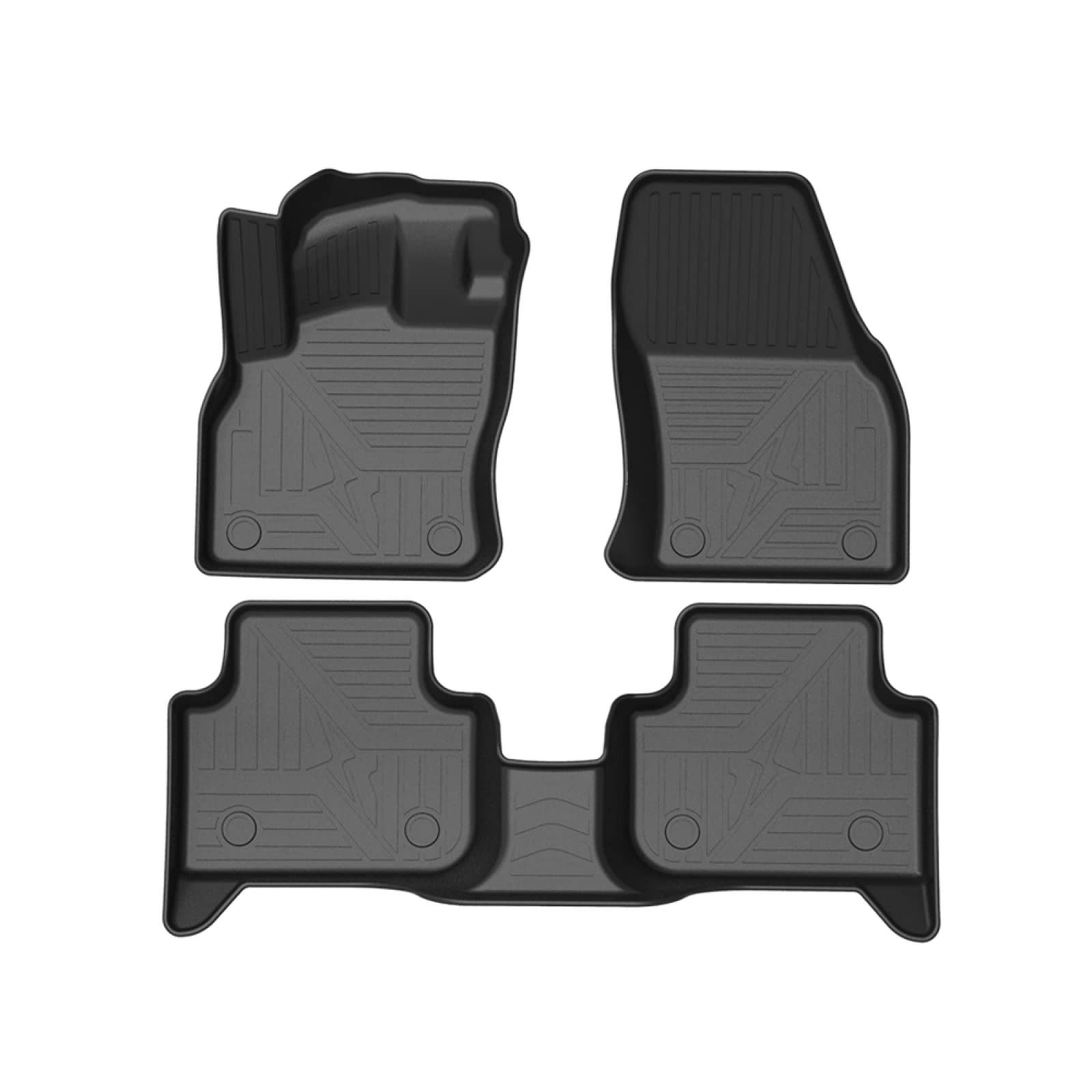 JTSGHRZ Auto Fußmatten Auto Fußmatten Wasserdichtes rutschfestes Auto-Interieur-Zubehör, für Cadillac XT4 2018 2019 2020 5-Sitzer von JTSGHRZ