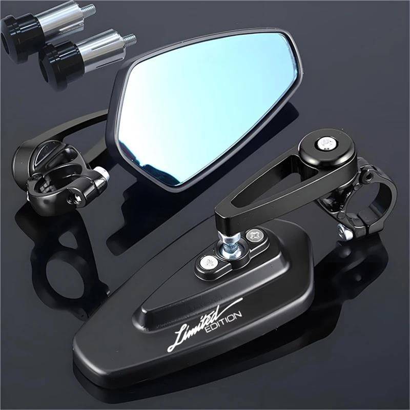 Für F1250GS F 1250GS R1250 GS 1 Paar Motorrad-Rückspiegel Universal-Roller-Lenkerspiegel(C) von JUANNING