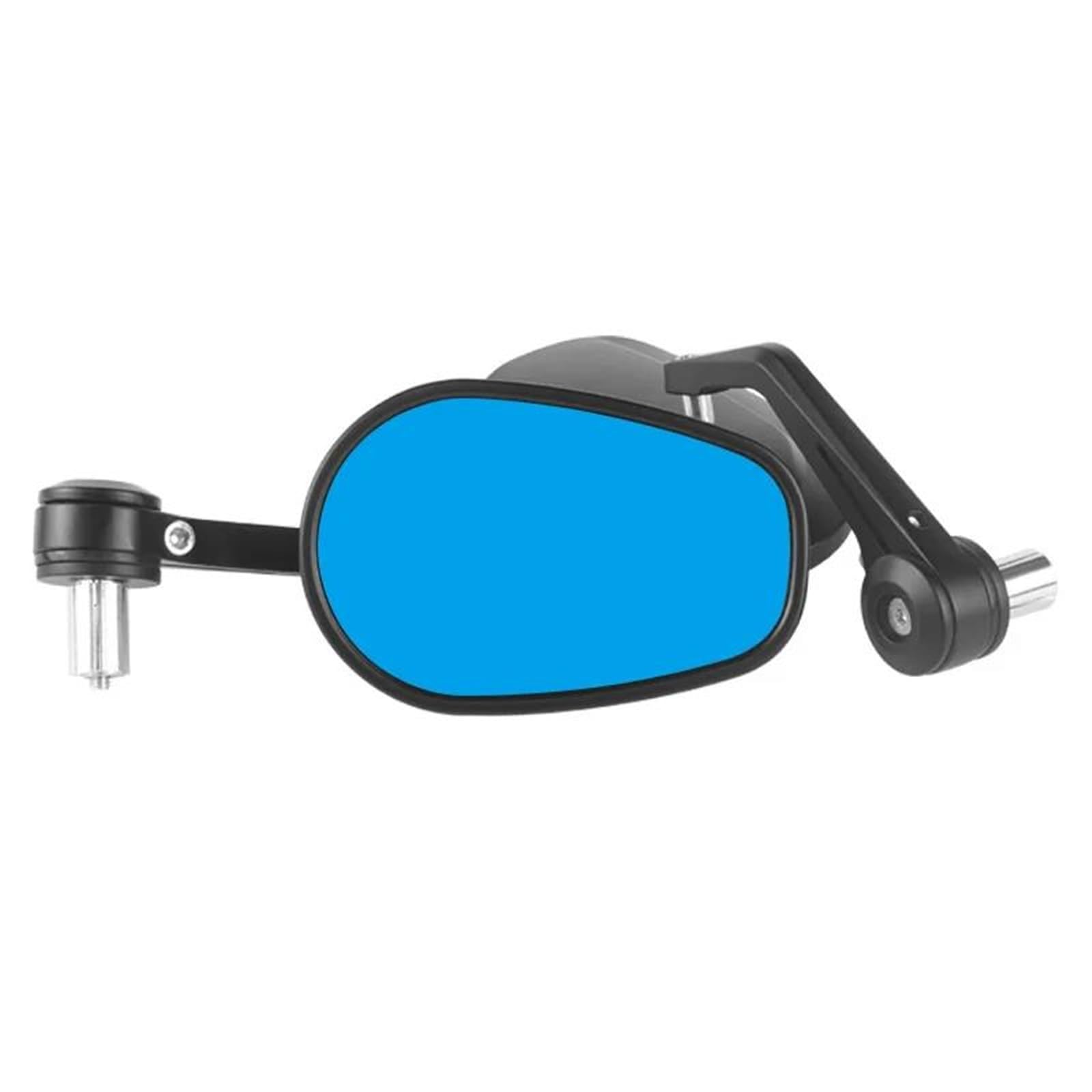 Für PIAG&GIO Motorrad-Lenkerenden-Rückspiegel – Aluminium-Lenkerenden-Seitenspiegel, Universell Einsetzbar, 7/8"-Griff(A) von JUANNING