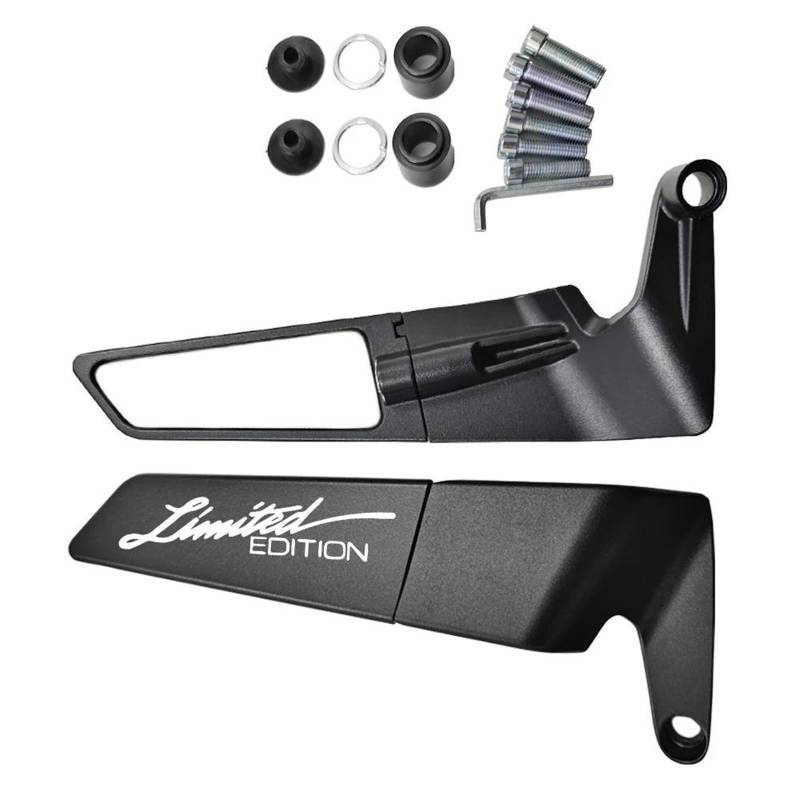 Für VFR 750 800 1200 F Vfr1200 VFR750 VFR800 Motorrad CNC-Rückspiegel Mit Festem Flügel(C) von JUANNING
