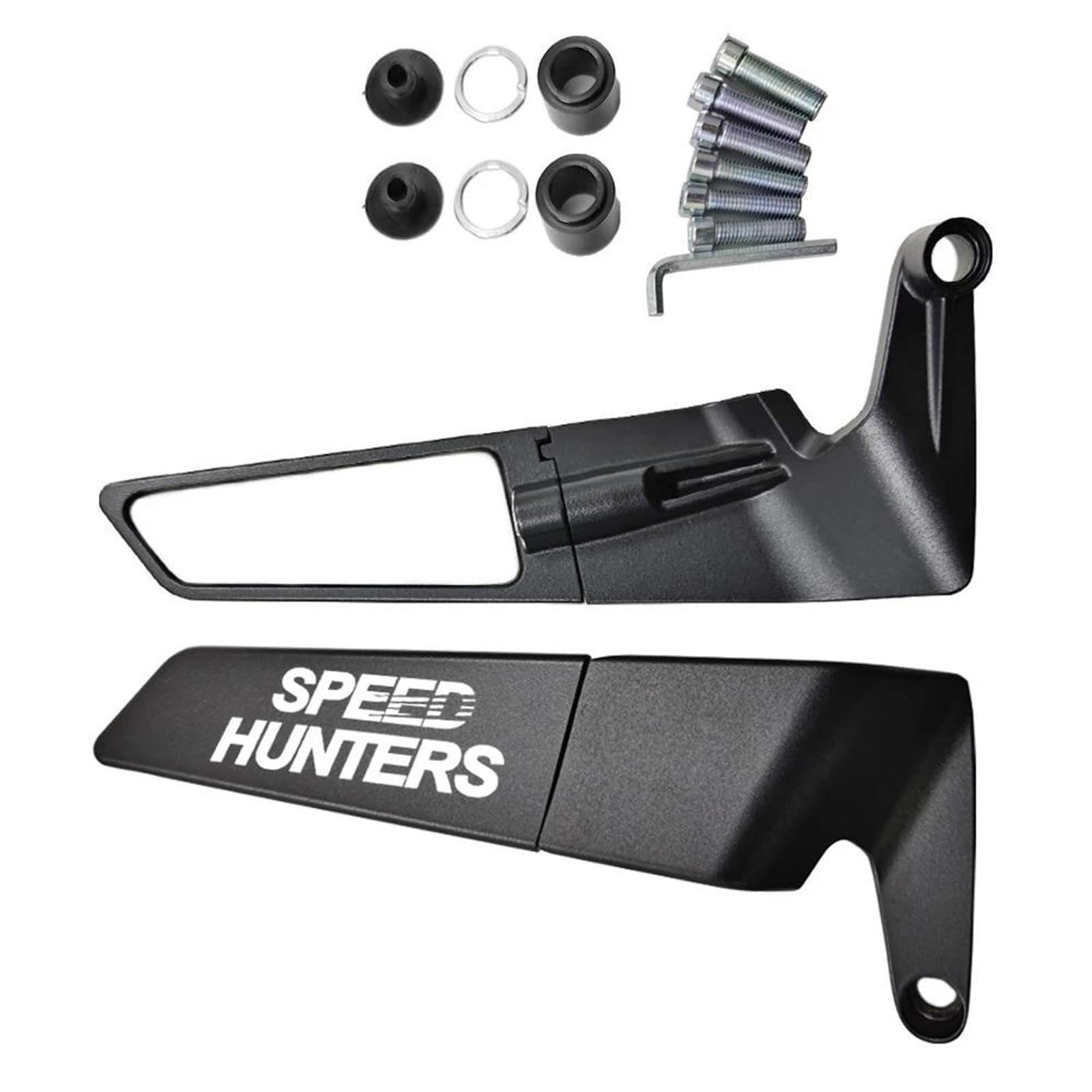 Für VFR 750 800 1200 F Vfr1200 VFR750 VFR800 Motorrad CNC-Rückspiegel Mit Festem Flügel(G) von JUANNING