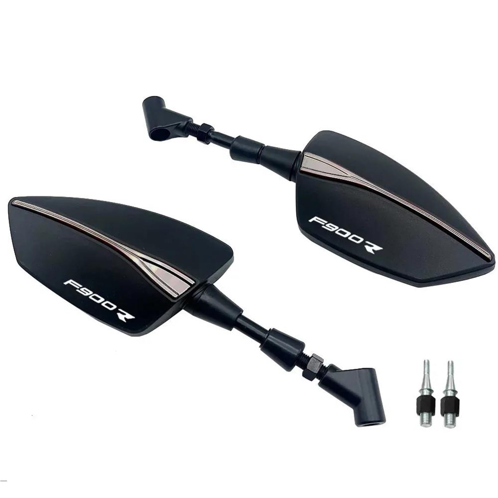 JUANNING Für F900R F900XR F900 R F 900 XR 2020 2021 2022 8 Mm 10 Mm Universal Motorrad Rückspiegel Verstellbar(E) von JUANNING