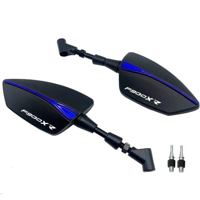 JUANNING Für F900R F900XR F900 R F 900 XR 2020 2021 2022 8 Mm 10 Mm Universal Motorrad Rückspiegel Verstellbar(F) von JUANNING
