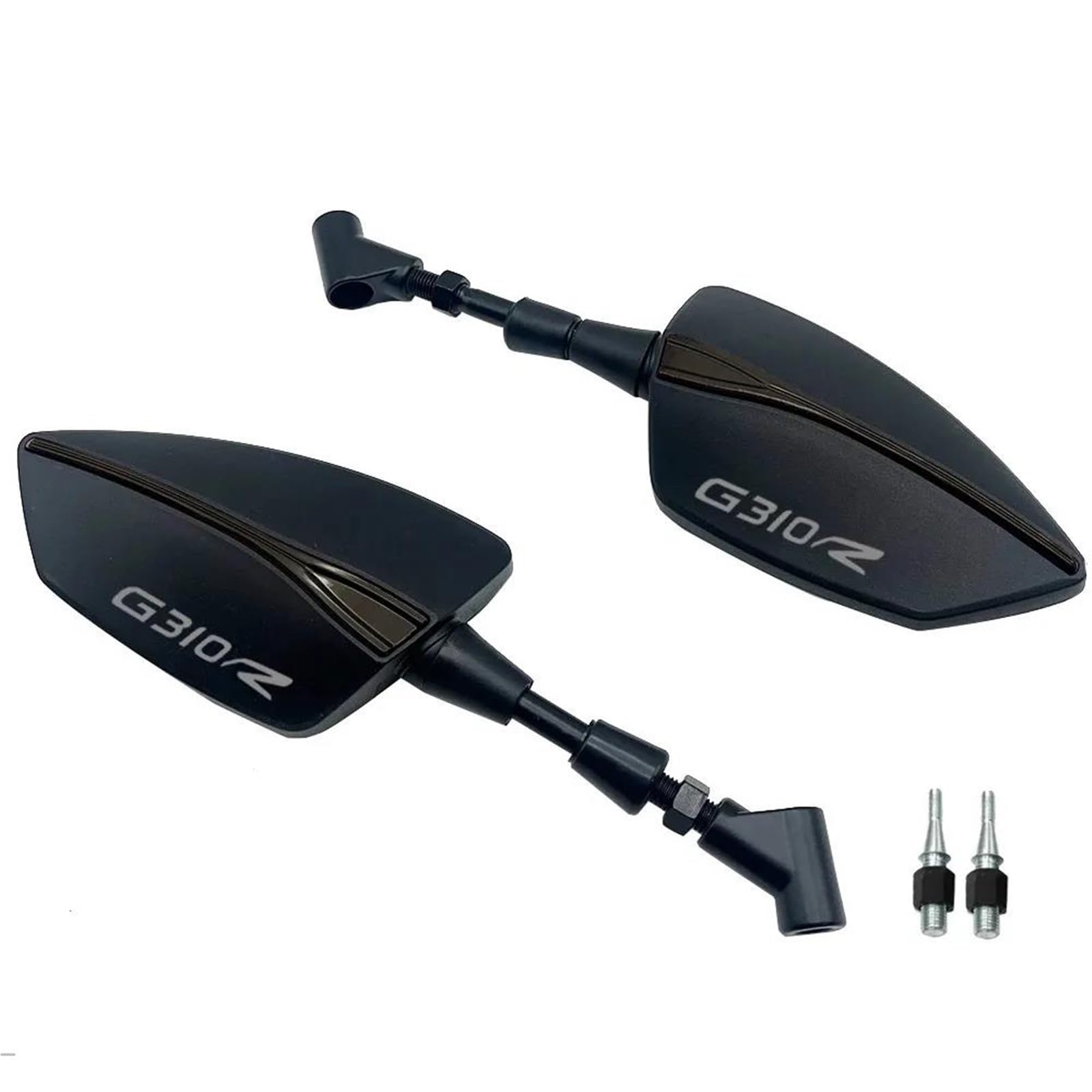 JUANNING Für G310GS G310R G 310 GS G310 R 2017–2023 Motorrad-Rückspiegel, 8 Mm, 10 Mm, Verstellbar(F) von JUANNING