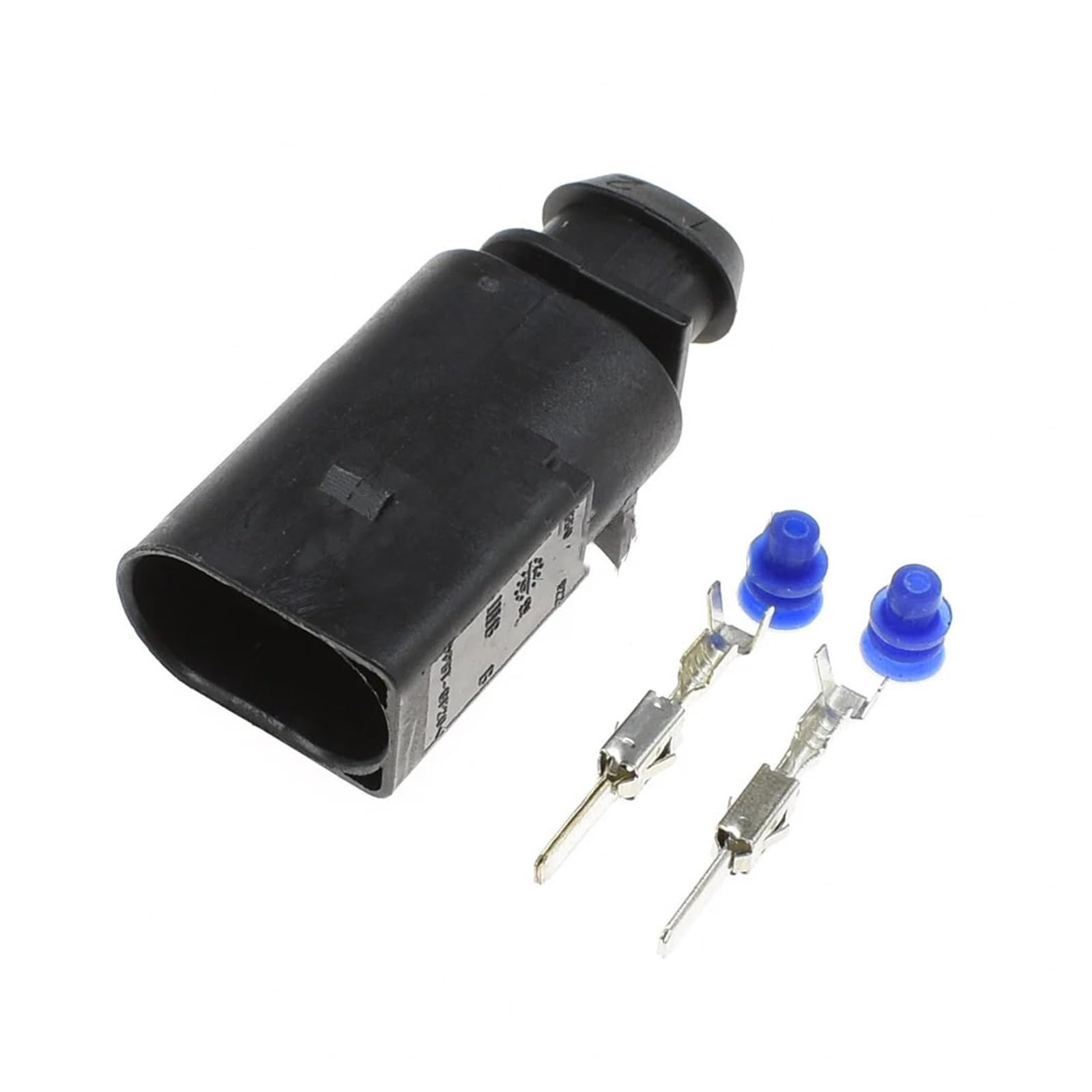 JUANZD 1/10 Kits 3,5 mm Kfz-Kabelbaumstecker 1J0973722 8D0973822 Elektrischer Hupenstecker 1J0 973 722 1717692-1 8D0 973 822(Male,10Sets) von JUANZD