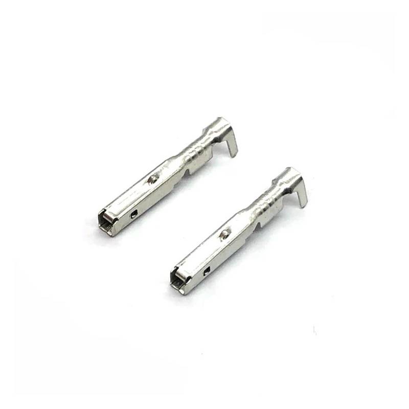 JUANZD 20 Stück 1,5 mm Auto-Stecker-Drahtklemmen-Crimpstift lose verzinnte Klemme 7116-4100-02 7116-4101-08 7116-4101-02(100 Pcs) von JUANZD