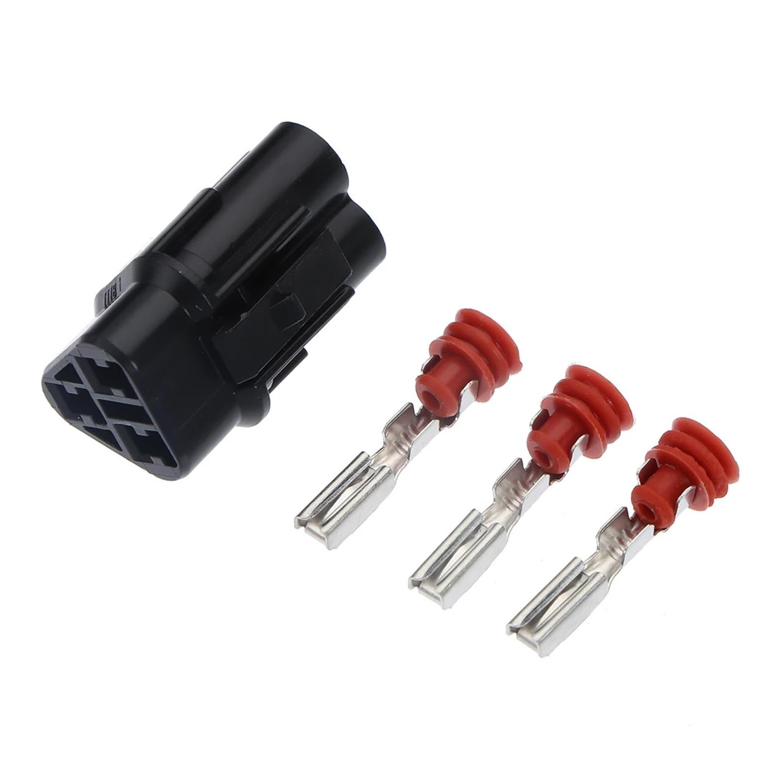 JUANZD 3 Pin Way 2.2 Männlich Weiblich Wasserdichter Kfz-Stecker, versiegelt for 6187-3231 6180-3241(MaleShell Female Pin) von JUANZD
