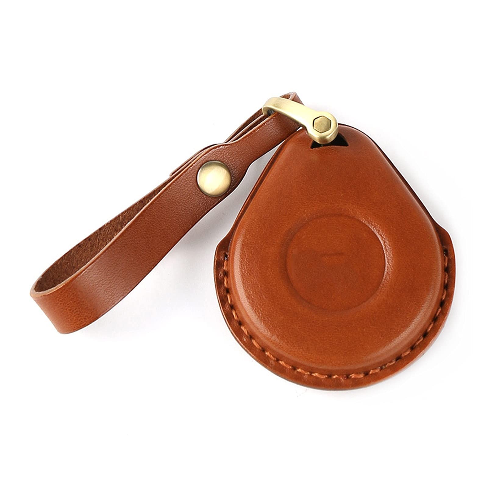 JUANZD Smart Key Ledertasche Schlüsselanhänger Abdeckung passend for Davidson X48 1200 Street Glide Schlüsselanhänger 883(Bruin) von JUANZD