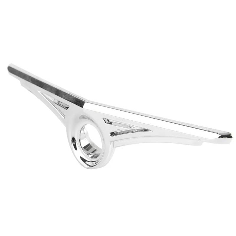 JUANZD for Goldwing GL 1800 2001-2017 Goldwing GL1800 Motorrad-Hinterer Kofferraum-Schlüssellochverkleidung, Chrom, ABS, dekorative Teile von JUANZD