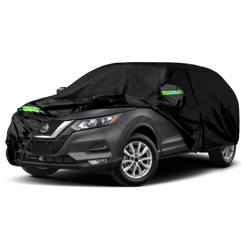 Autoabdeckung Wasserdicht Ersatz für 2006-2025 Nissan Qashqai J10/11/12 Hatchback, Vollgarage Autoplane Car Cover Outdoor, Auto Ganzgarage Abdeckplane von JUDANNA