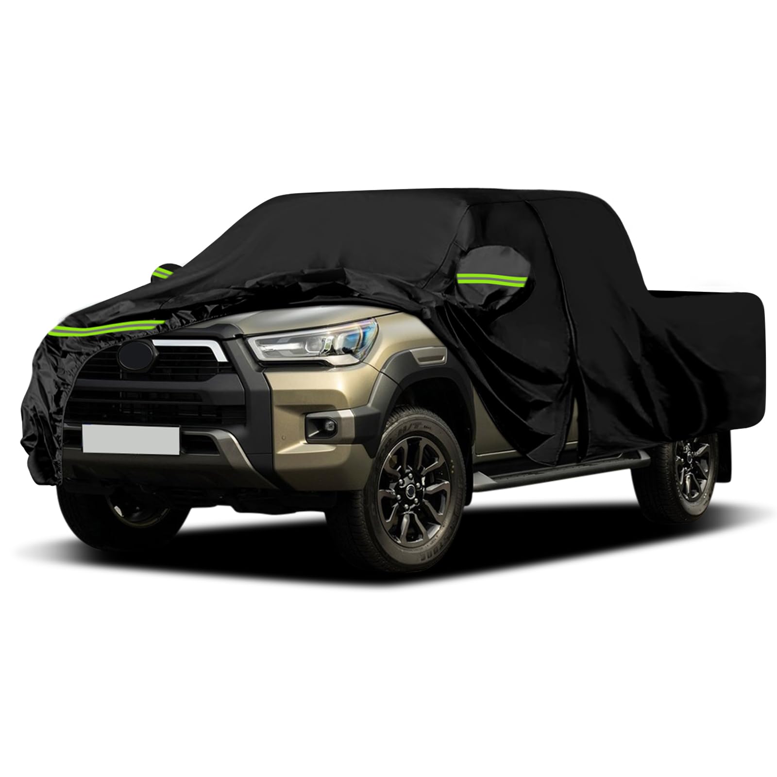 JUDANNA Autoabdeckung Wasserdicht Ersatz für 2004-2025 Toyota Hilux Crew Cab, Vollgarage Autoplane Staubdicht UV-Schutz Schneeschutz Auto Abdeckplane Outdoor Abdeckung JUDANNA Autoabdeckung Wasserdicht Ersatz für 2004-2025 Toyota Hilux Crew Cab, Vollgarage Autoplane Staubdicht UV-Schutz Schneeschutz Auto Abdeckplane Outdoor Abdeckung von JUDANNA