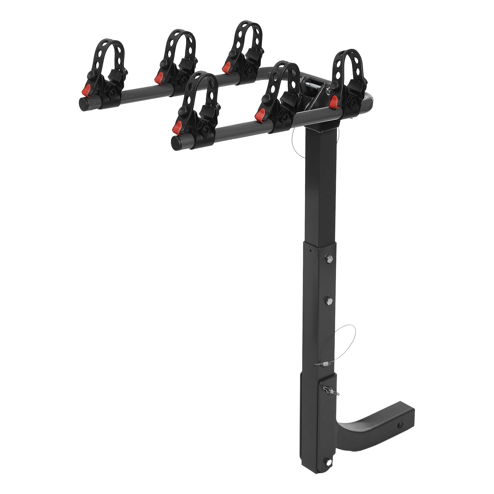 JUDEMII Auto-Fahrradträger schwarz Fahrradträger hinten Universal Max 4 Fahrräder Maximale Tragfähigkeit 70 kg für Anhängerkupplung für Autos Lastwagen Vans und SUVs Fahrrad zu transportieren JUDEMII Auto-Fahrradträger schwarz Fahrradträger hinten Universal Max 4 Fahrräder Maximale Tragfähigkeit 70 kg für Anhängerkupplung für Autos Lastwagen Vans und SUVs Fahrrad zu transportieren von JUDEMII
