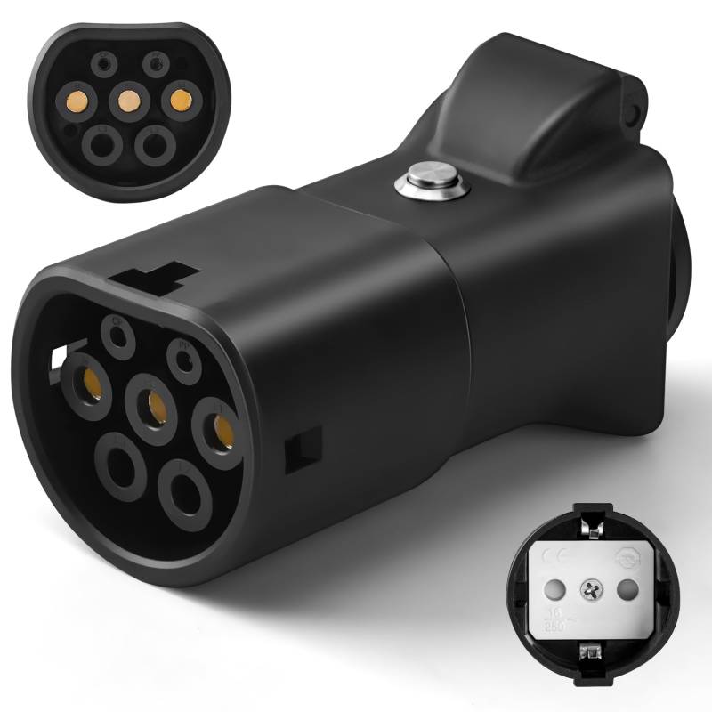 JULIK V2L Adapter für Smart #1, Smart #3 – 3,5KW 16A 230V Vehicle-to-Load Adapter für| Notstrom & Camping-Strom von JULIK