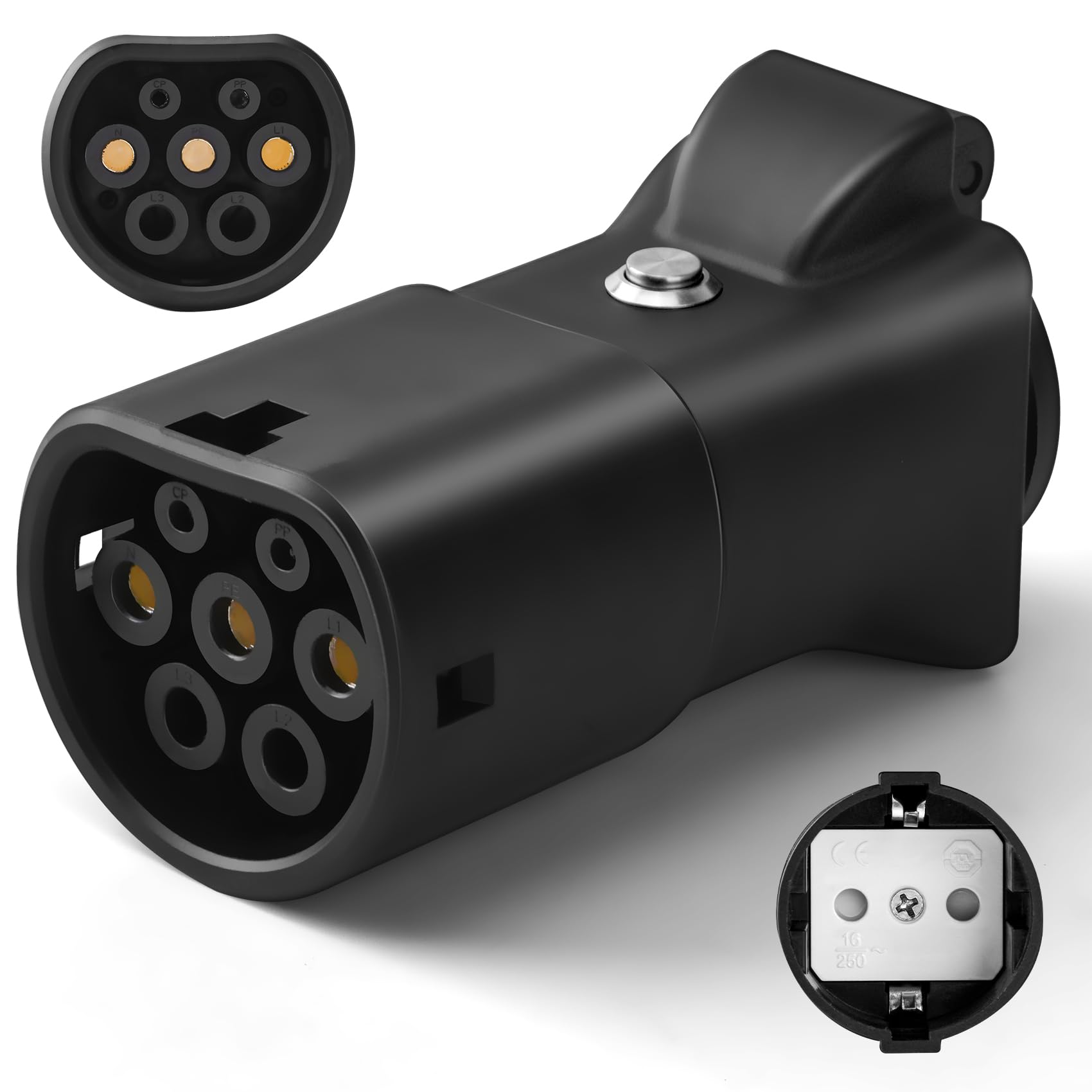 JULIK V2L Adapter für XPENG EV 3,5KW 16A 230V Vehicle to Load Adapter Kompatibel mit P7 G6 G9 JULIK V2L Adapter für XPENG EV 3,5KW 16A 230V Vehicle to Load Adapter Kompatibel mit P7 G6 G9 von JULIK
