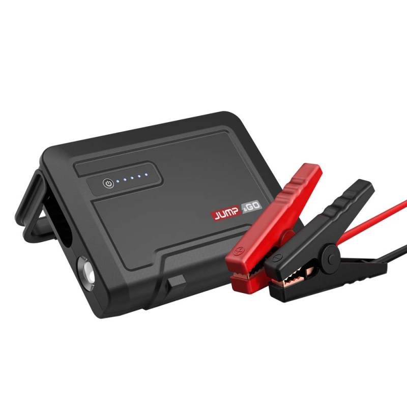 Jump&Go J20C Plus Tragbare Autobatterie-Starthilfe, 24.000 mAh (88,8 Wh), 1.500 A Spitze, Power-Booster-Pack mit Dual-USB- und C-Typ-Powerbank (alle 12 V Autos) von JUMP&GO