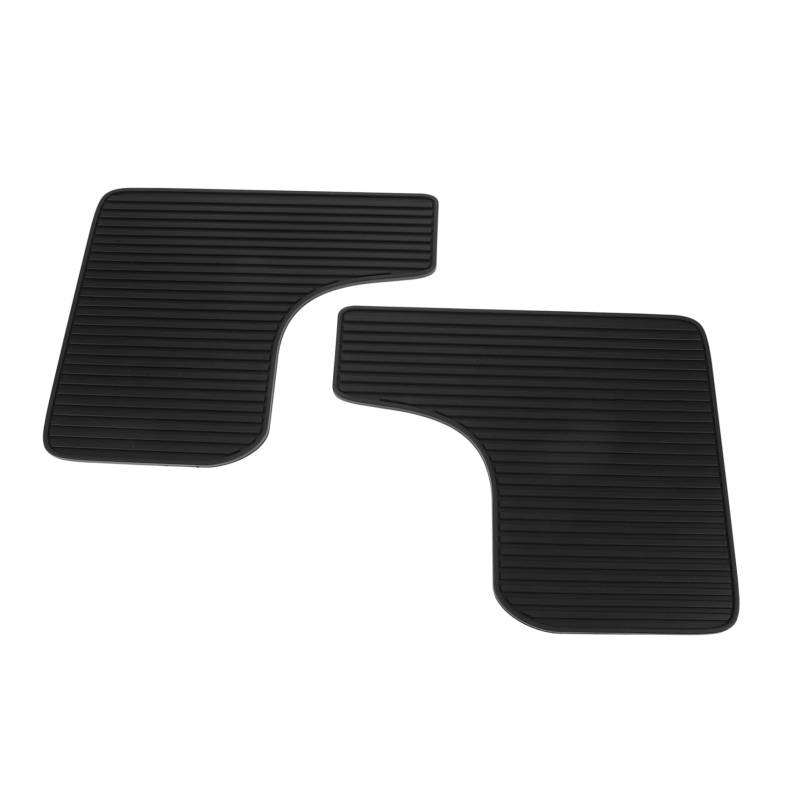 JUMPLAWN 1 Paar Kotflügelzubehör äußeres Autozubehör Außenzubehör Schmutzfänger für LKW Mudflaps Semi Truck Auto Schmutzfänger Auto-Exterieur-Zubehör PVC-Weichkleber Black von JUMPLAWN