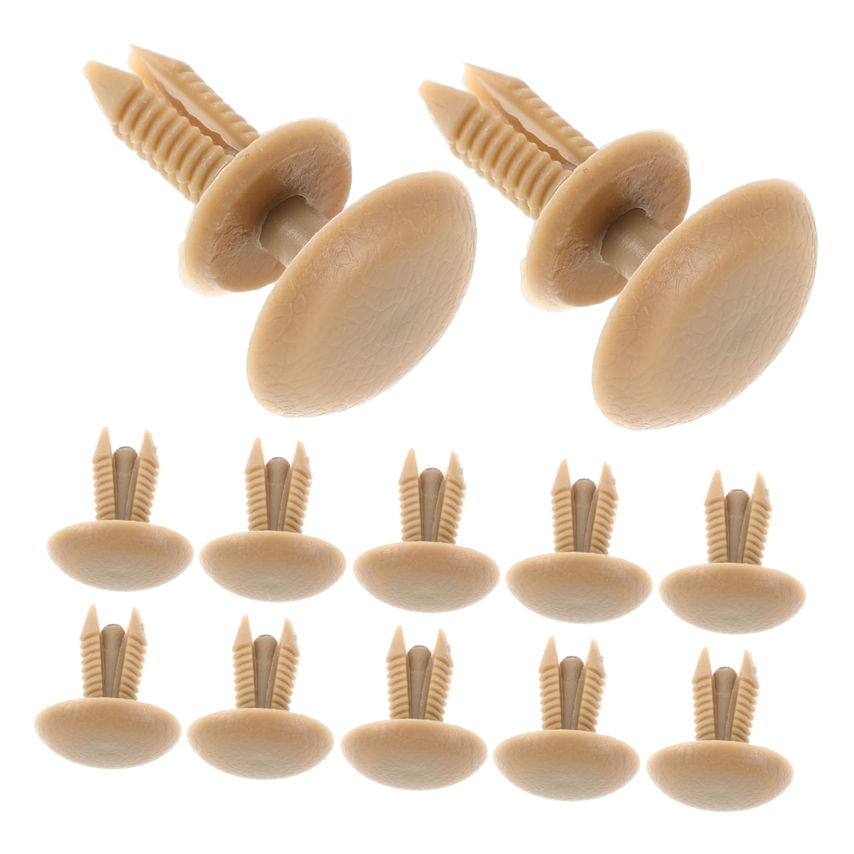 JUMPLAWN 30Stücke Auto Kunststoffklammern Beige Türverkleidung Clips Stoßstange Befestigungsclips Karosserie Spreiznieten Auto Push Pin Rivets Für Innenverkleidung JUMPLAWN 30Stücke Auto Kunststoffklammern Beige Türverkleidung Clips Stoßstange Befestigungsclips Karosserie Spreiznieten Auto Push Pin Rivets Für Innenverkleidung von JUMPLAWN