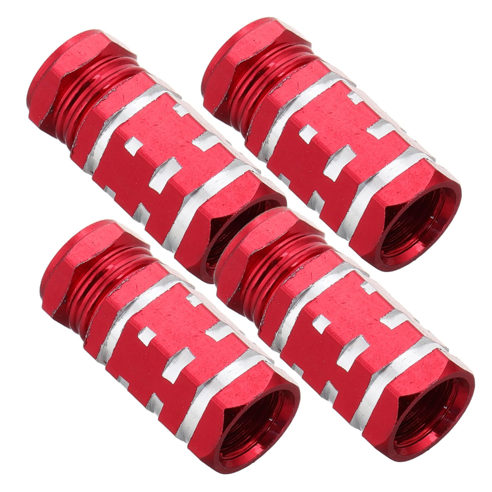 JUMPLAWN 4 Pcs Ventil Kappe Reifen Auto Reifen Schraube Finger Abdeckungen Auto Stem Abdeckung Aluminium Legierung Rot JUMPLAWN 4 Pcs Ventil Kappe Reifen Auto Reifen Schraube Finger Abdeckungen Auto Stem Abdeckung Aluminium Legierung Rot von JUMPLAWN