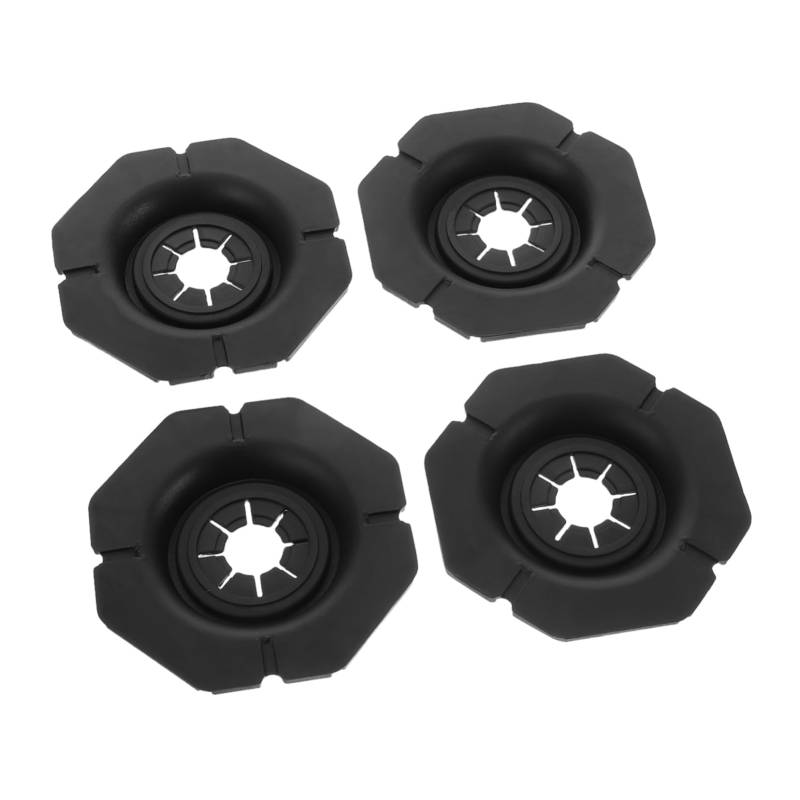 JUMPLAWN 4 Stück Scheibenschutzschutz Wischerabdeckung Wischerarmlochschutz Abdeckung Des Wischerlochs Aus Silikon Lochabdeckung Für Den Autowischerarm Wischerlochabdeckung Black Kieselgel von JUMPLAWN