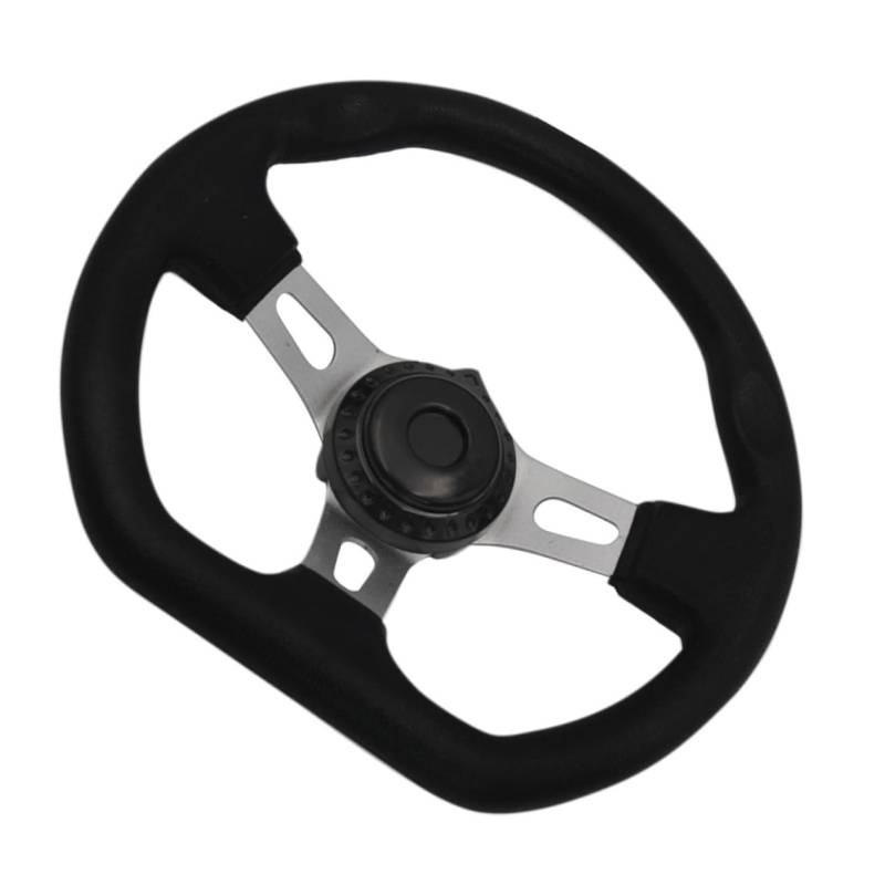 JUMPLAWN Karting Lenkrad Aus PU Schaum Modifiziertes Auto Lenkrad Für Karting Und Offroad Einsätze Ergonomisches Design Für Besseren Grip Und Kontrolle von JUMPLAWN