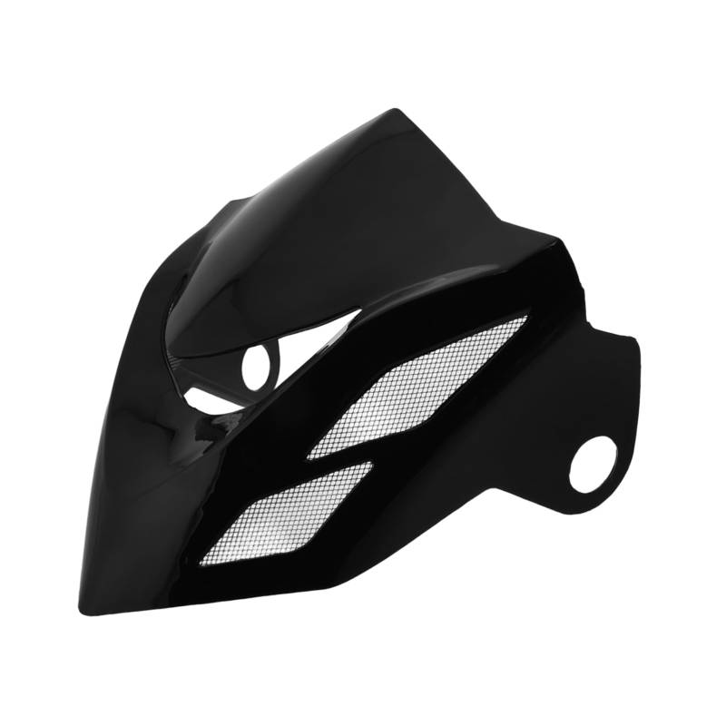JUMPLAWN Motorrad Scheinwerferabdeckung Motorrad Windschutzscheibenhalterung Motorrad Windschutzscheibenverlängerung Universelle Motorrad Windschutzscheibe Motorrad Windschutzscheibe von JUMPLAWN