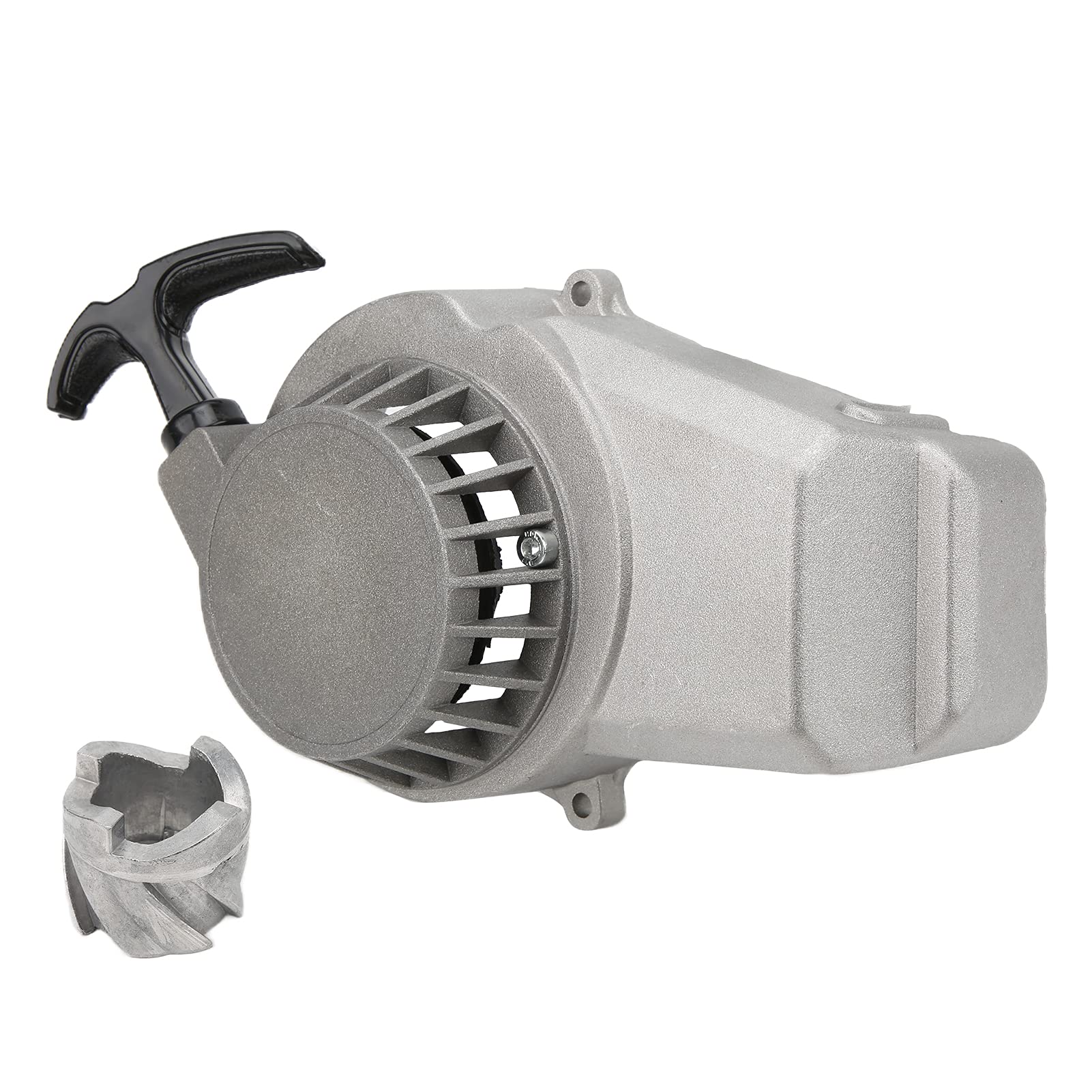 Rewind Starter, Pull Starter Zuverlässige Aluminiumlegierung mit Kern für 2-Takt 47cc 49cc Pocket Bike Mini Bike Dirt Bike Rewind Starter, Pull Starter Zuverlässige Aluminiumlegierung mit Kern für 2-Takt 47cc 49cc Pocket Bike Mini Bike Dirt Bike von JUMZ