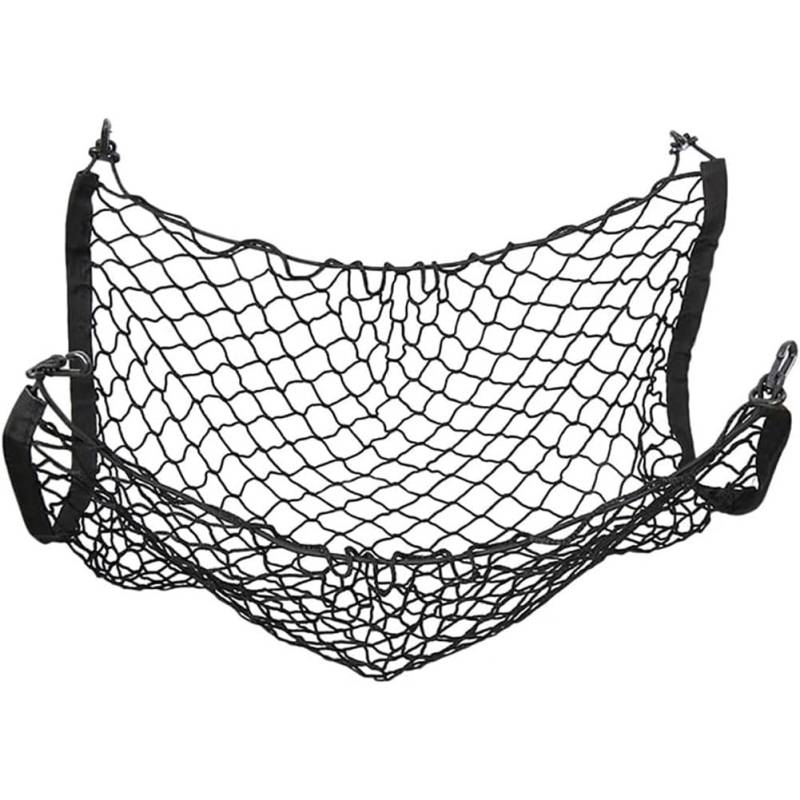 Gepäcknetz Auto für Haval Big Dog 2023 2024 2025, Kofferraumnetz Elastisches Kofferraum Netz Aufbewahrungsnetz Ladungssicherung Netztasche Zubehör,A/Single-Layer Flat net-A/60x40 von JUNJIKAIDAN
