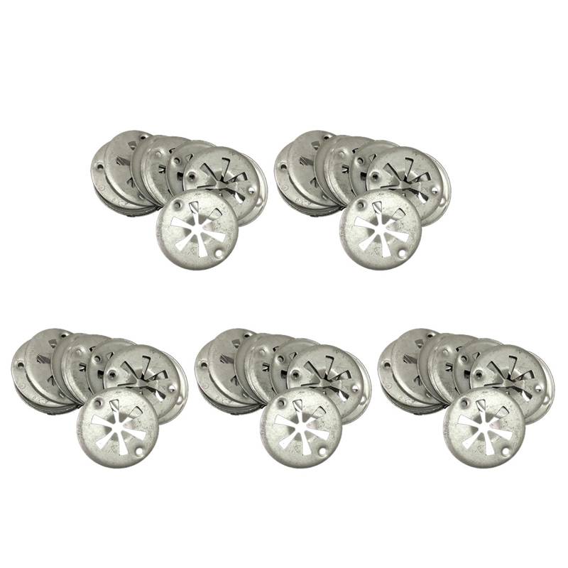 JUNNASALIKER Auto Motor Metall Klemme Wärmeabschild Metall Federblätter Formmeldungshalterclipmutter 30 Mm Für Unterablastabgase von JUNNASALIKER
