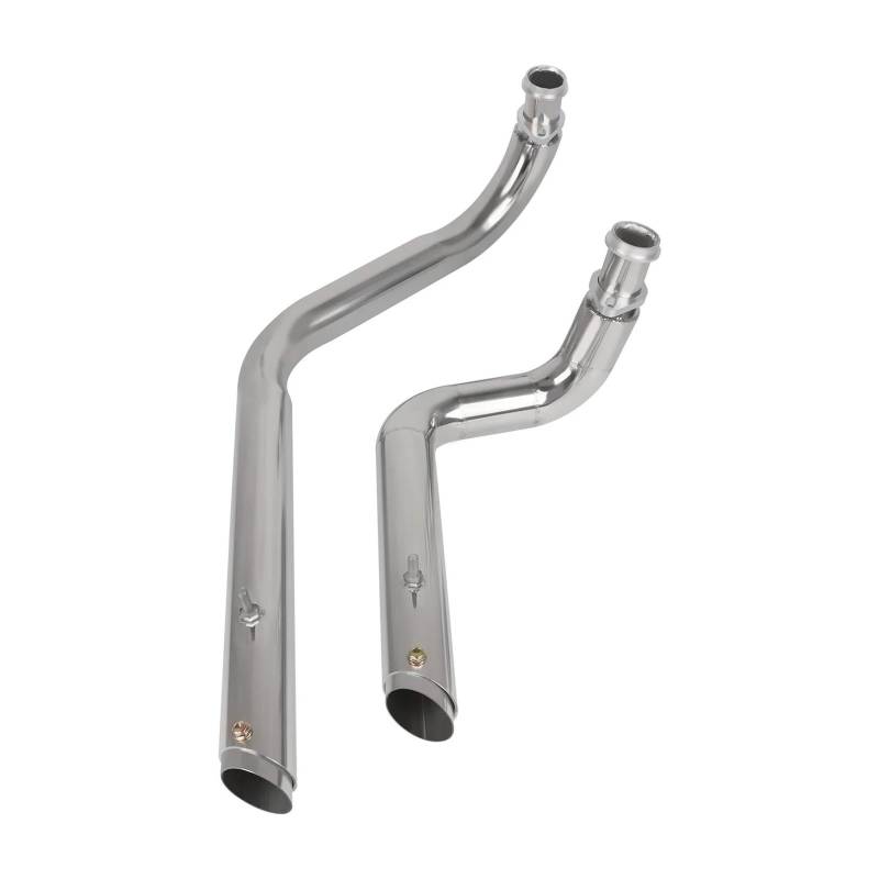 JUNOOS Motorrad Auspuffrohr Für Kawasaki VN800 VN400 Classic Für V&ulcan S 800 EN800 S800 Motorradauspuffrohre Drag Pipe Kit Schalldämpfer(Silber) von JUNOOS