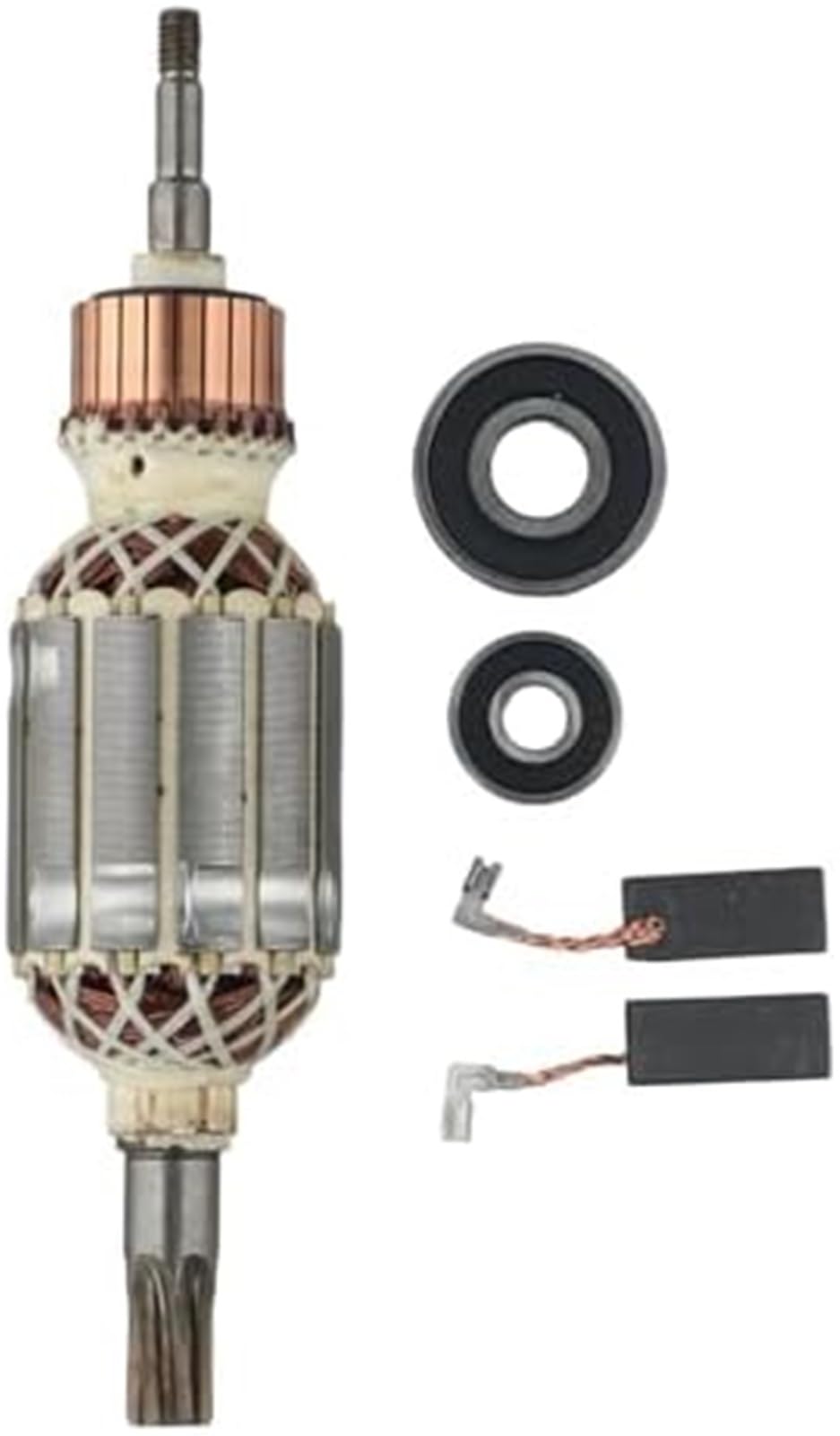 JUNPIY, for Rotor Kit, 513633-7, for Rotor, mit Lagern und Bürsten, for Rotorteile Zubehör Kohlebürsten, for Modell Fitment HR40 10 HR40 01 HR40 11 C Gartenrotor-Anker JUNPIY, for Rotor Kit, 513633-7, for Rotor, mit Lagern und Bürsten, for Rotorteile Zubehör Kohlebürsten, for Modell Fitment HR40 10 HR40 01 HR40 11 C Gartenrotor-Anker von JUNPIY