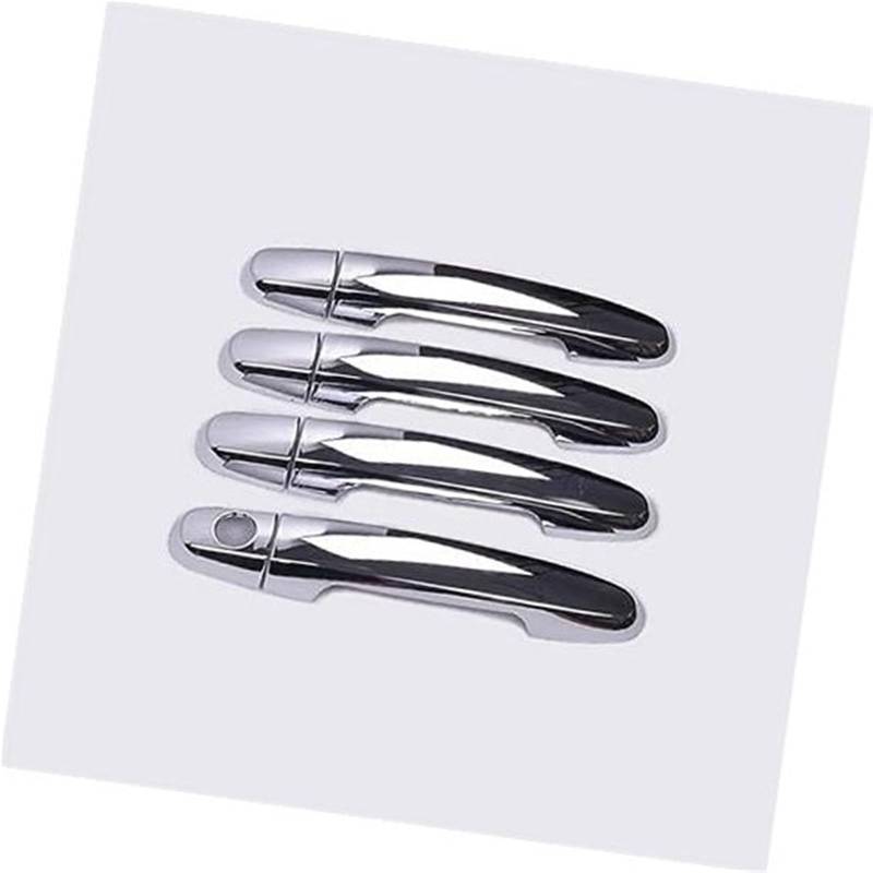 JUNPIY, for Toyota, Camry 30 2002 2003 2004 2005 2006 Neue Chrom Auto Türgriff Abdeckung Trim Auto Styling Zubehör Overlay Autotürgriffabdeckung(Black 1 Keyhole) von JUNPIY