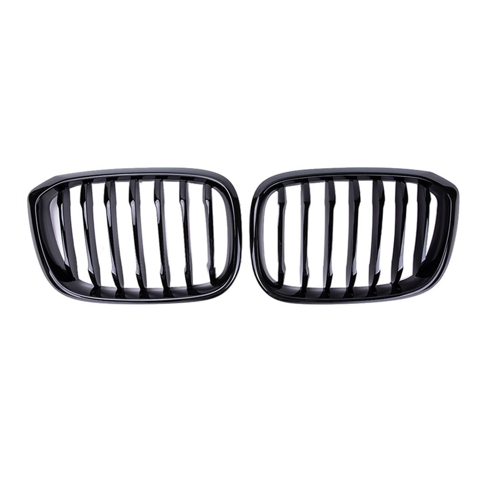 JUNPIY 1 Paar Frontgrill 1 Lamelle, for, for G01 G02 G08 X3 X4 2018 2019 2020, Auto-Styling, glänzend mattschwarze Renngrills Auto-Kühlergrill(Glossy Black) von JUNPIY