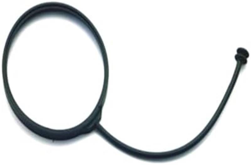 JUNPIY 1-teilige Öltankdeckel-Tankabdeckungsleitung, for F10 E46 G30 E36 F30 E30 E34 E70 F11 E92 F31 E87 E60 X5 E90 E39 1er Tankdeckel-Haltegurt(Black Rope with Loop) von JUNPIY