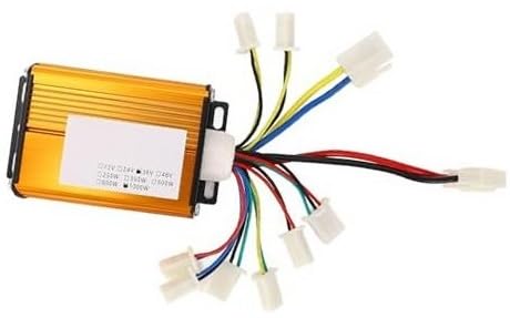 JUNPIY 1000W Brushed Controller Aluminiumlegierung Nut Leiterplatten Elektroroller Fahrrad Dreirad Effiziente Wärmeableitung Elektroroller-Controller von JUNPIY