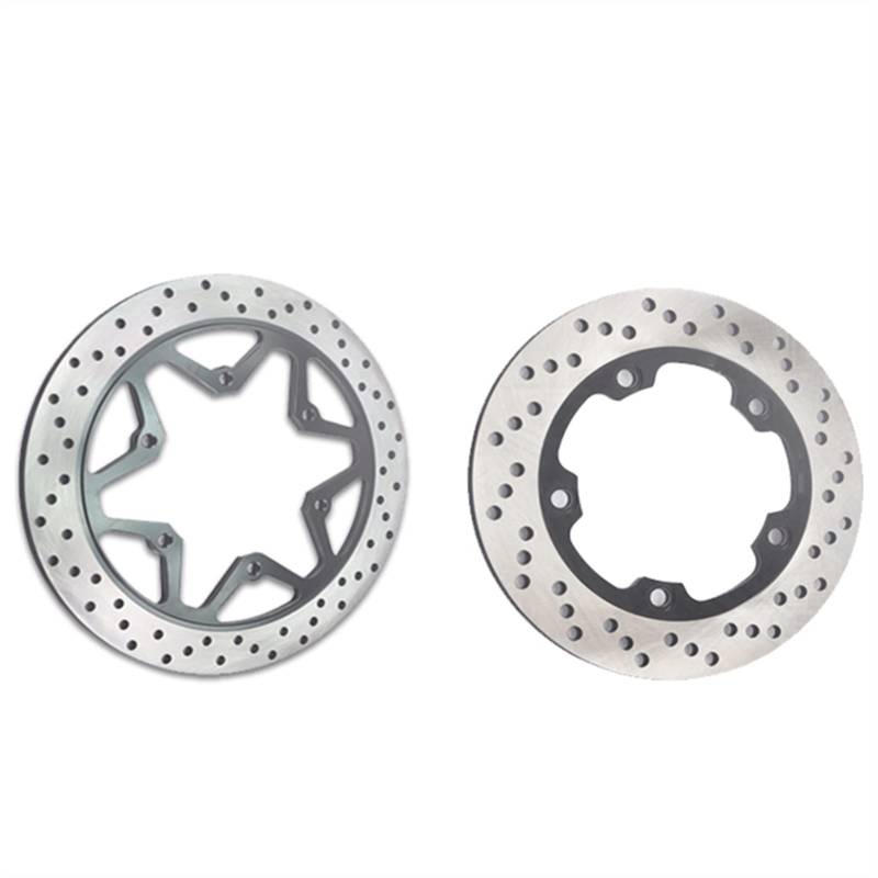 JUNPIY 2-teiliges Motorrad-Bremsscheiben-Rotor-Kit for vorne und hinten, for Suzuki, GW250 Inazuma DC 2013-2017 GW 250 von JUNPIY