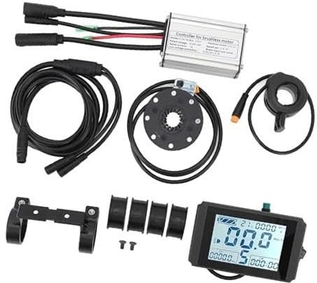JUNPIY 250 W 350 W Elektroroller-Controller-Kit, LCD10H-Display 8 Magnet-Power-Assist-Sensor, for DIY-Scooter Elektroroller-Controller von JUNPIY