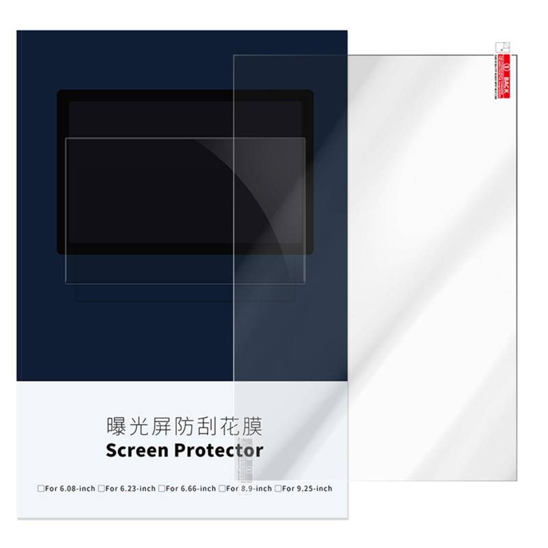 JUNPIY 3 STÜCKE Mono-LCD-Bildschirm Schutzfolie aus gehärtetem Glas 9,25 Zoll, for Anycubic, Photon Mono X 6K, M3 Plus LCD-Harz-3D-Drucker Displayschutzfolie für 3D-Drucker(M3 Plus) von JUNPIY