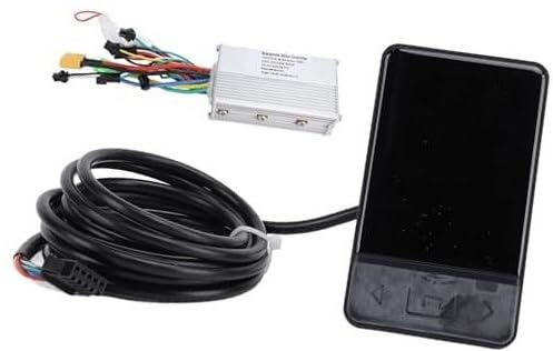 JUNPIY 36 V 48 V 60 V 350 W Elektrisches Steuerkit mit bürstenlosem Motor mit geriffeltem Metallgehäuse zur Modifikation Elektroroller-Controller von JUNPIY
