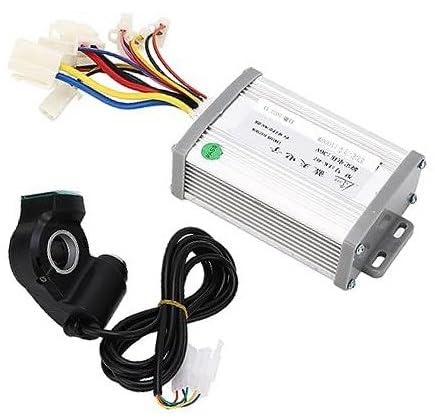 JUNPIY 36V 1000W Elektro-Fahrrad-Umrüstsatz Daumengasgriff Bürstenmotor Controller Scheinwerferschalter Kit Elektroroller-Controller von JUNPIY