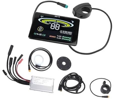 JUNPIY 36V 48V 15A Motordrehzahlregler mit H100-Anzeigefeld Daumen-Gaspedal-Unterstützungssensor for Elektroroller Elektroroller-Controller von JUNPIY