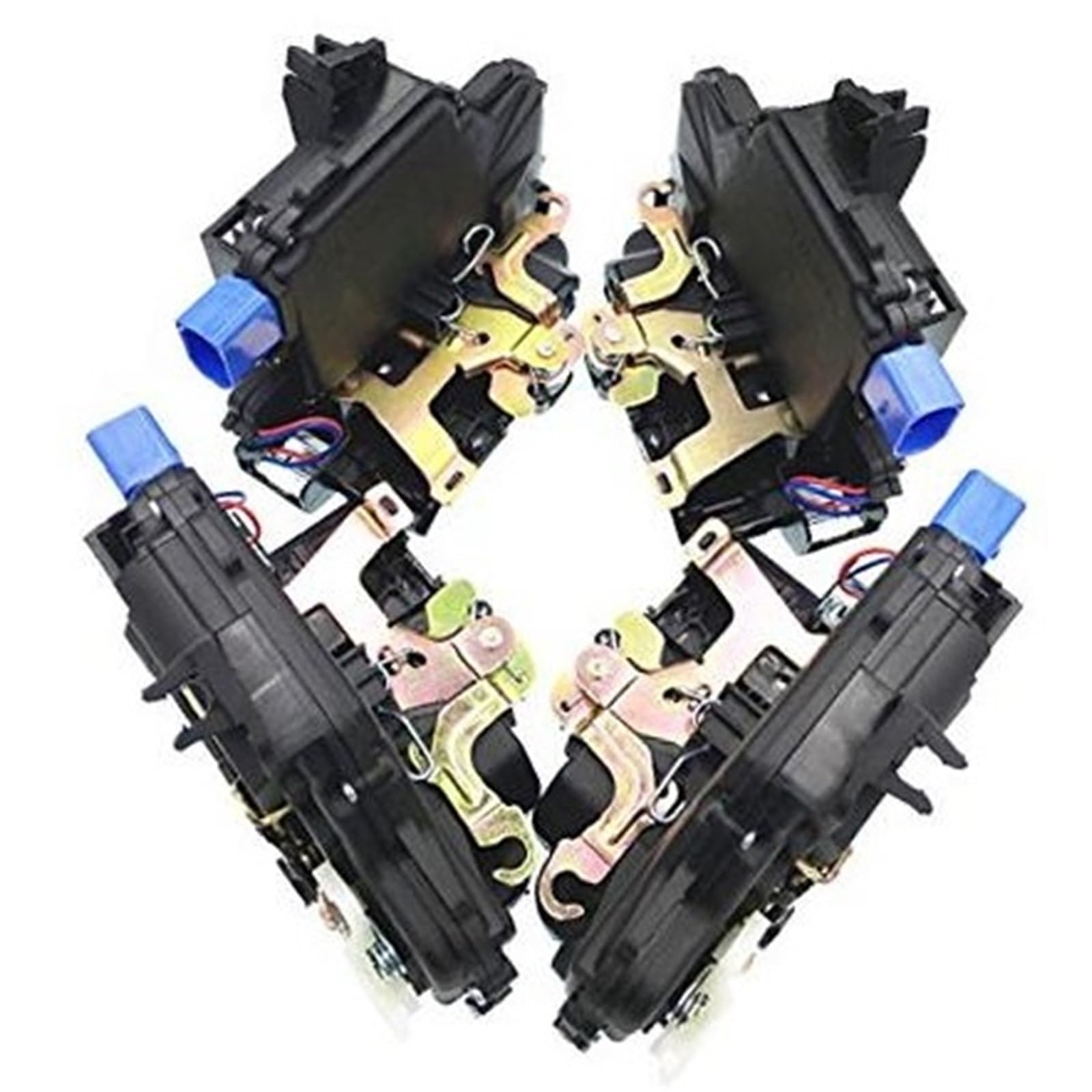 JUNPIY 4 Stück Türschlossantrieb vorne hinten rechts Links 3B1837015AQ 3B1837016BC 3B4839016AG 3B4839015AG, for VW, for Polo, 9N T5 Transporter, for CARAVELLE, for Multivan Autotürschloss-Antrieb JUNPIY 4 Stück Türschlossantrieb vorne hinten rechts Links 3B1837015AQ 3B1837016BC 3B4839016AG 3B4839015AG, for VW, for Polo, 9N T5 Transporter, for CARAVELLE, for Multivan Autotürschloss-Antrieb von JUNPIY