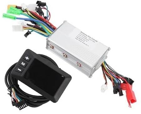 JUNPIY 48 60 V 350 W bürstenloser Controller-Panel-Kit, Motorcontroller mit G51 LCD-Anzeigepanel-Set, for Elektroroller, Sport im Freien Elektroroller-Controller von JUNPIY
