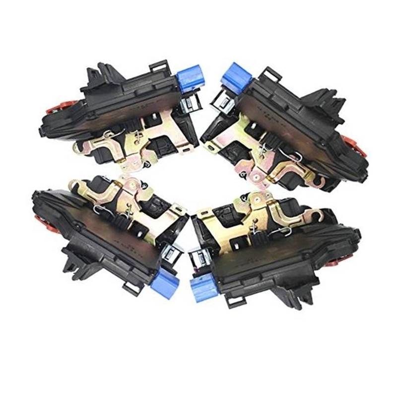 JUNPIY 4PCS Vorne Rechts Links HINTEN RECHTS Links Türschloss Antrieb 3D4839015A 3D4839016A 3D1837015A 3D1837016A, for VW, for Skoda, for Seat Autotürschloss-Antrieb von JUNPIY