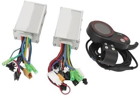 JUNPIY 500W Brushless Controller Kit, Elektroroller LCD-Display Dual Drive Controller Kit Upgrade-Steuerung Elektroroller-Controller von JUNPIY