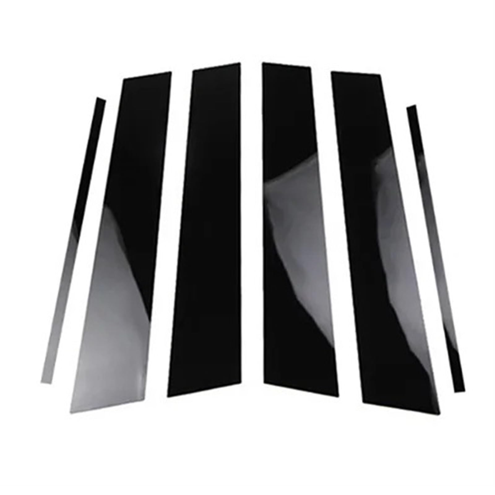 JUNPIY 6 Teile/Satz, for VW, for Jetta Sport, for Wagon 2010-2014, for Golf MK6, Tür Fenster Säule Pfosten Trim Molding Cover Kit Dekorative Zubehör Fenstersäulen-Zierleistenabdeckung JUNPIY 6 Teile/Satz, for VW, for Jetta Sport, for Wagon 2010-2014, for Golf MK6, Tür Fenster Säule Pfosten Trim Molding Cover Kit Dekorative Zubehör Fenstersäulen-Zierleistenabdeckung von JUNPIY