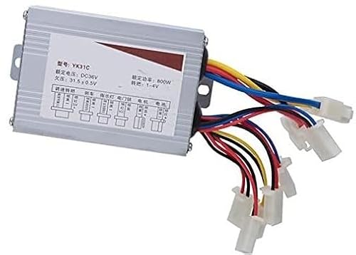 JUNPIY 800-W-Bürstenmotor-Controller for Elektroroller, YK31C 36-V-Bürstenmotor-Controller for Elektro-Dreirad-Scooter Elektroroller-Controller von JUNPIY
