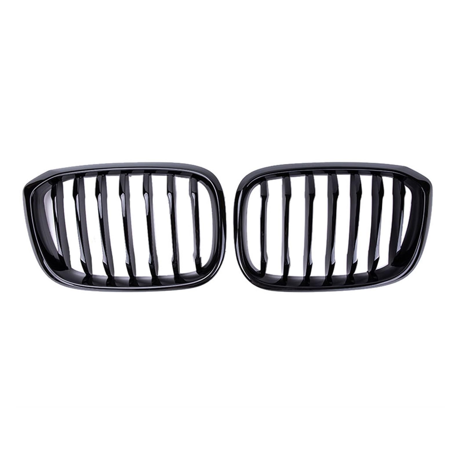 JUNPIY Auto-Frontgrill, for, for 3 4 X3 Auto-Kühlergrill(Glossy Black) von JUNPIY