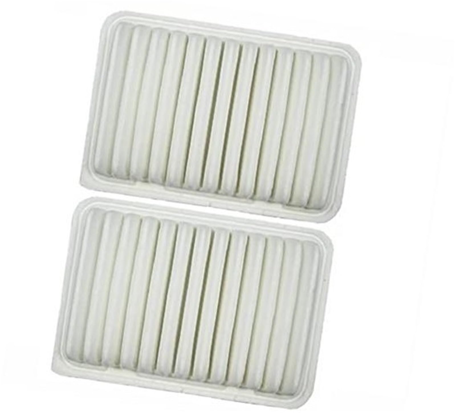 JUNPIY Auto-Innenraumfilter, for Toyota, for Corolla, E150 E15 1.3L 1.4L 1.6L 1.8L 2007-2013 Filter 178010T020 8713930040 Automotor-Luftfilter(Black 2 Pcs Air Filter) von JUNPIY