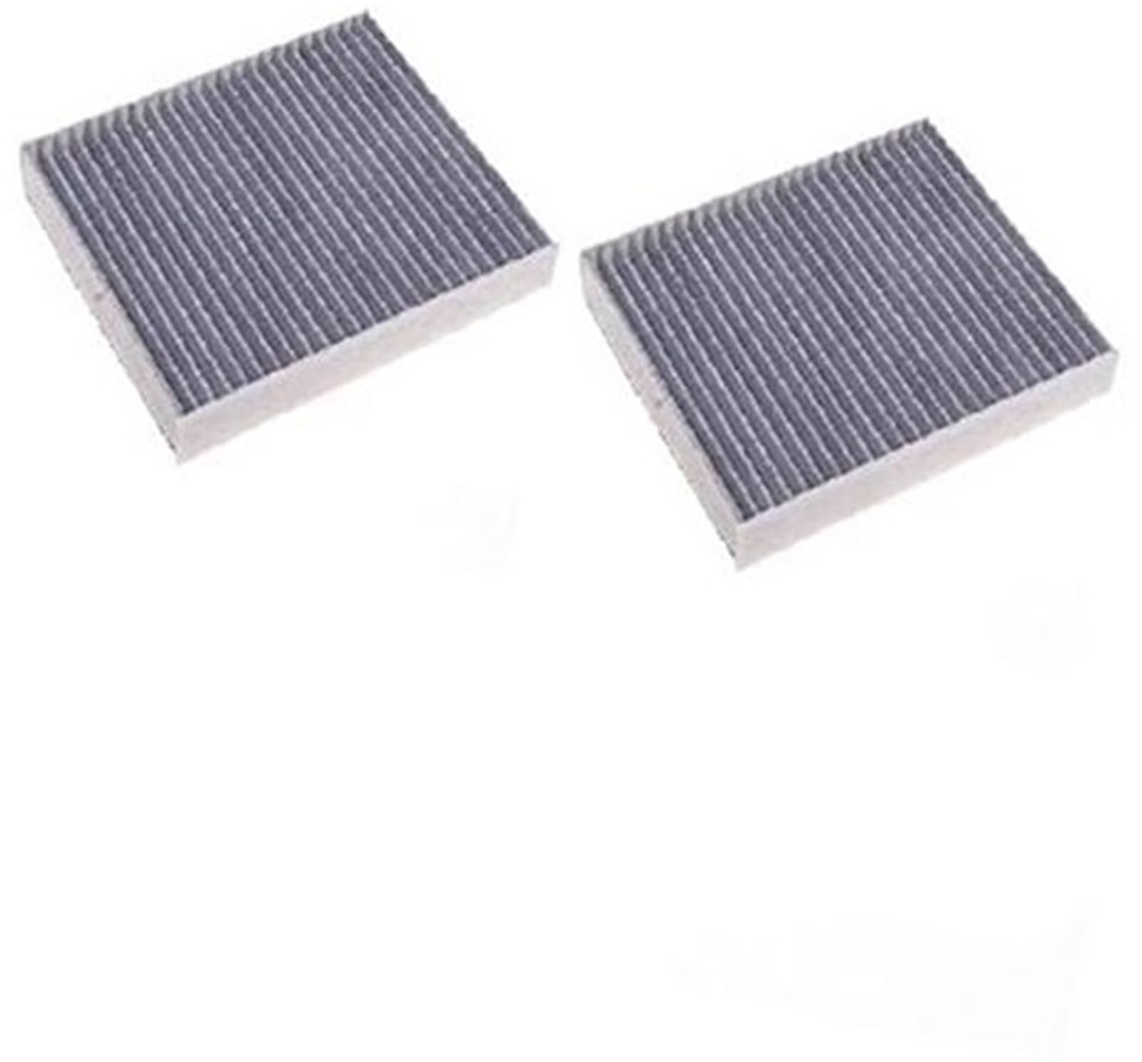 JUNPIY Auto-Innenraumfilter, for Toyota, for Corolla, E150 E15 1.3L 1.4L 1.6L 1.8L 2007-2013 Filter 178010T020 8713930040 Automotor-Luftfilter(Black 2 Pcs Cabin Filter) von JUNPIY